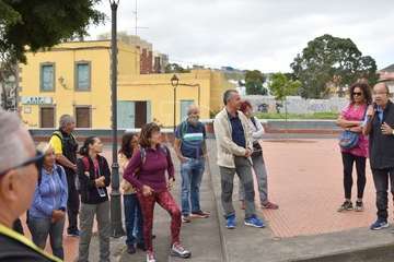 Éxito de la ruta de los árboles de Jinámar organizada por Turcón/TA.
